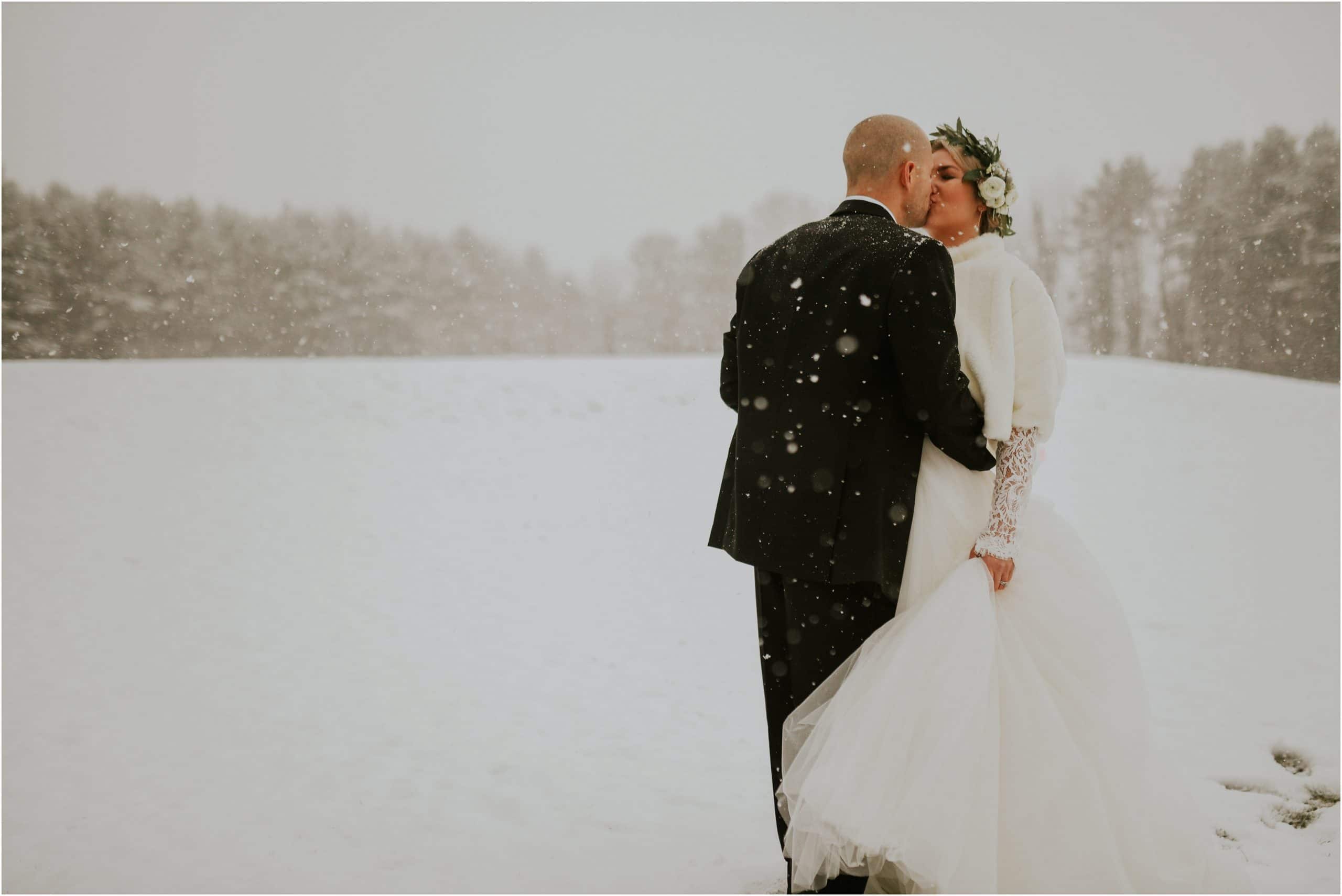 maine winter wedding