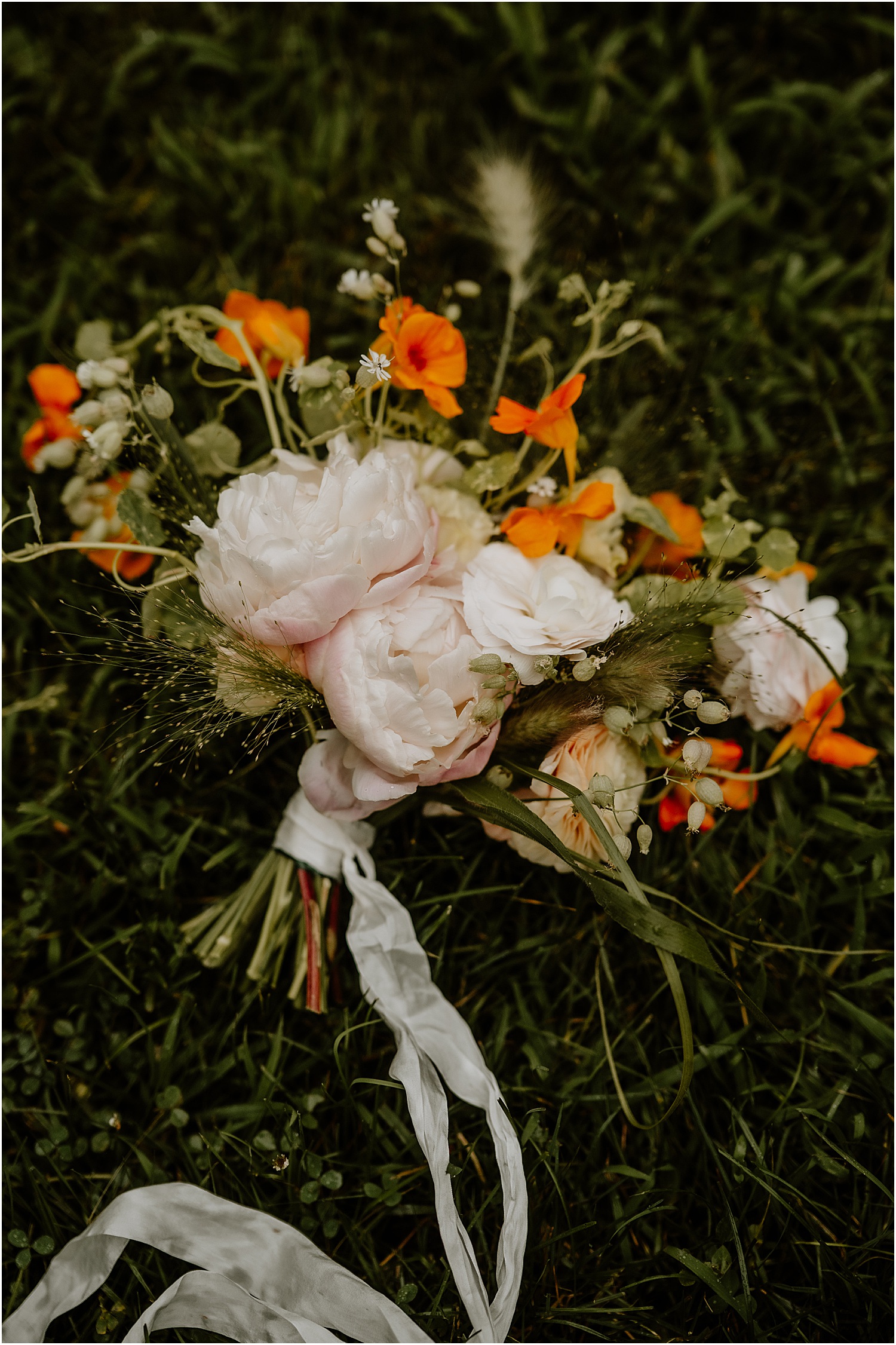 Gorgeous bouquet for Caswell Farm Wedding Photographer