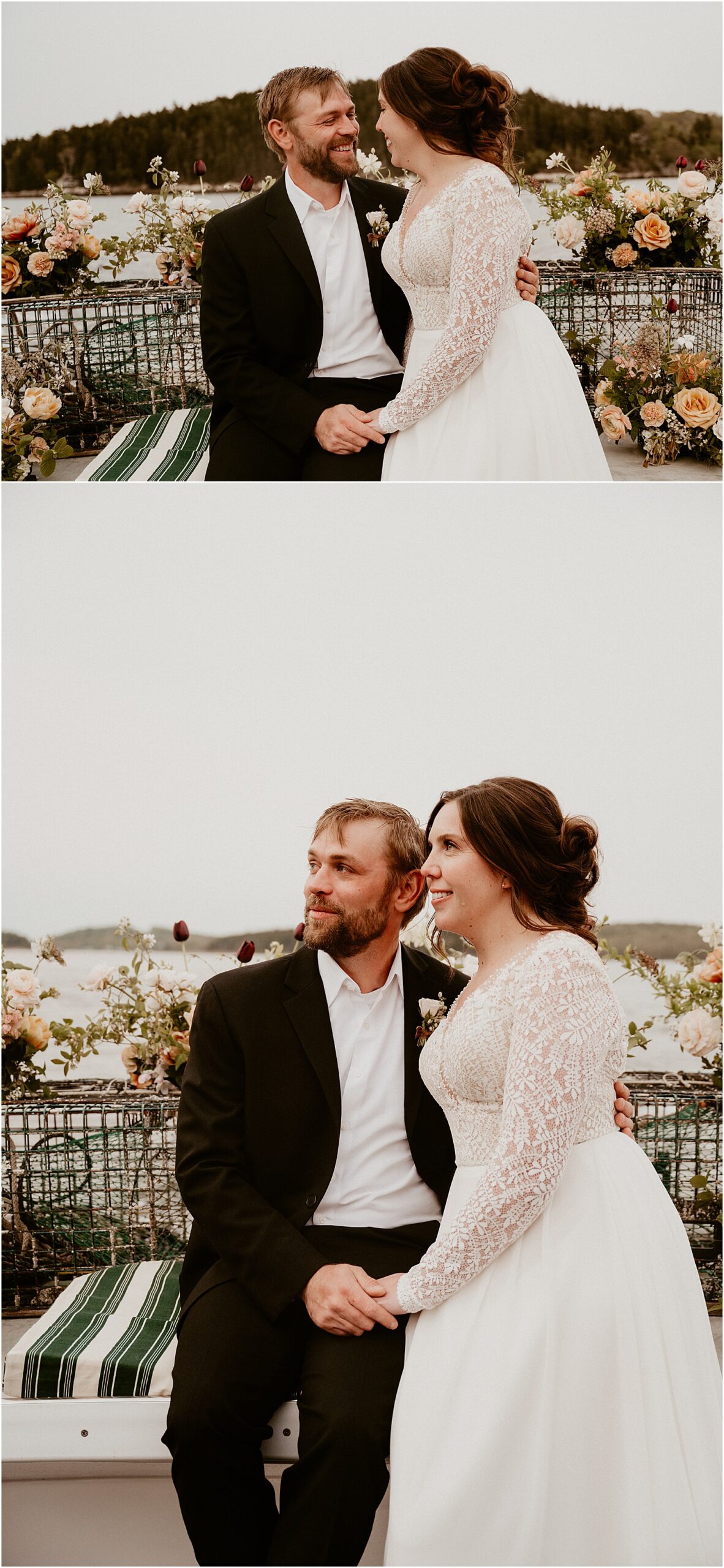 Couple admire their day for Katelyn Mallett Photography